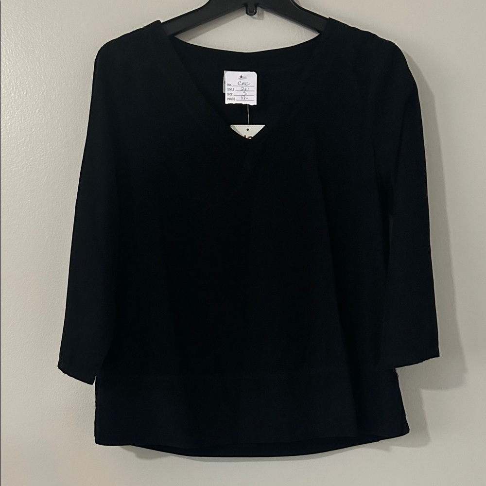 Elegant Black Women's Top